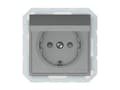 Miniatyrbild 5 av 5: Vilma Socket Grey Ip44 Rp16-003-22 Qr1000