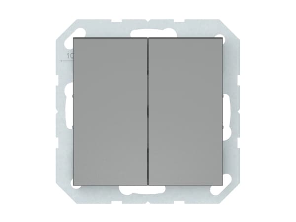 Vilma Switch 2Gang Grey P510-020-02 Qr1000