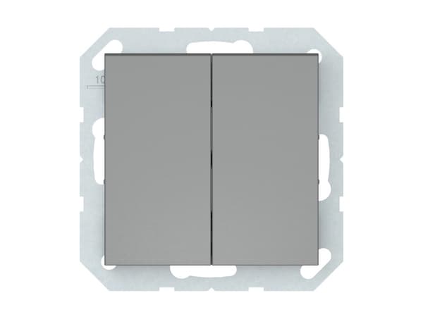 Vilma Switch 2Gang Grey P510-020-02 Qr1000