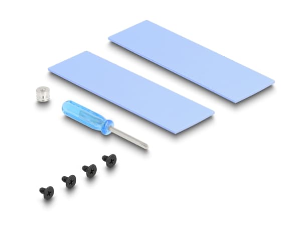 Delock - Fasttilstands-drevvarmelegeme - SATA - svart