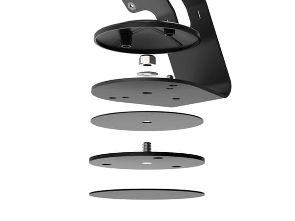 Compulocks Swivel Base for Core Stand - Vridbar bas - svart - stativ, monterbart