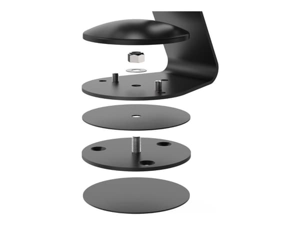 Compulocks Swivel Base for Core Stand - Vridbar bas - svart - stativ, monterbart