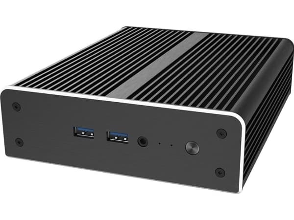 Akasa Newton AC UCFF-deksel for Intel NUC 13 Pro med i3, vifteløs - svart