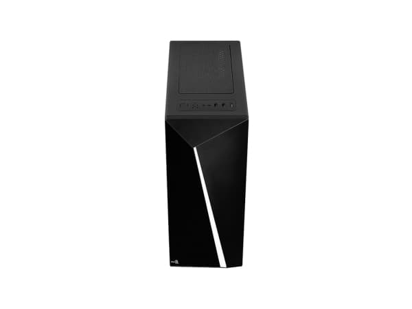 Aerocool Shard, Midi Tower, PC, Sort, ATX, micro ATX, Mini-ITX, Acrylonitrilbutadienstyren, SPCC, Spil