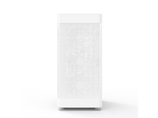 Zalman i4 - Mid tower - ATX - ingen strömförsörjning - vit - USB/ljud