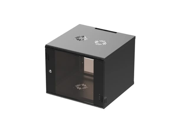 Extralink EX.39359, Väggmonterad rack, 9U, Svart
