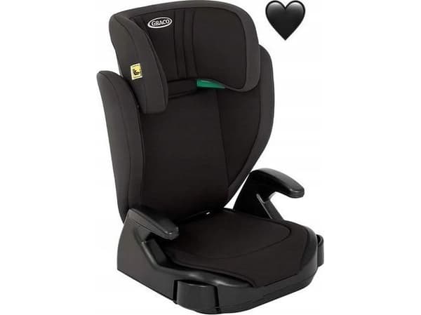 Graco Junior Maxi i-Size R129 Safety Belt Seat, 100-150 cm, Midnight