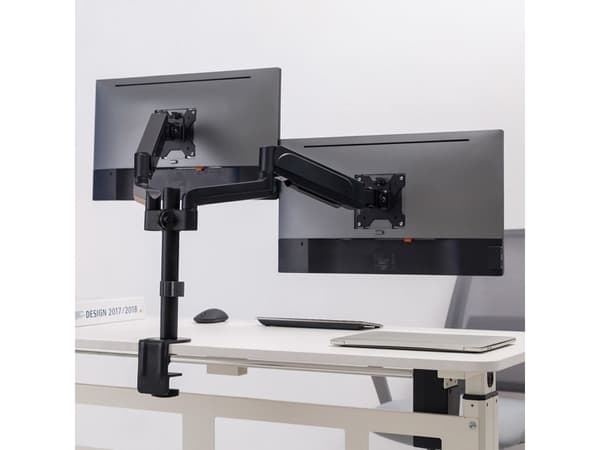 Value 17.99.1182, Klemmer, 18 kg, 43,2 cm (17"), 2,06 m (81"), 100 x 100 mm, Sort