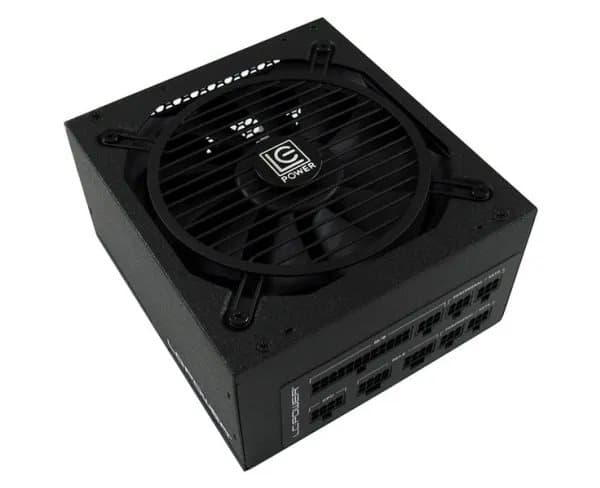 LC Power Platinum Series LC550 V2.31 - Strømforsyning (intern) - ATX12V 2.31 - 80 PLUS Platinum - AC 110/220 V - 550 watt - aktiv PFC Sort