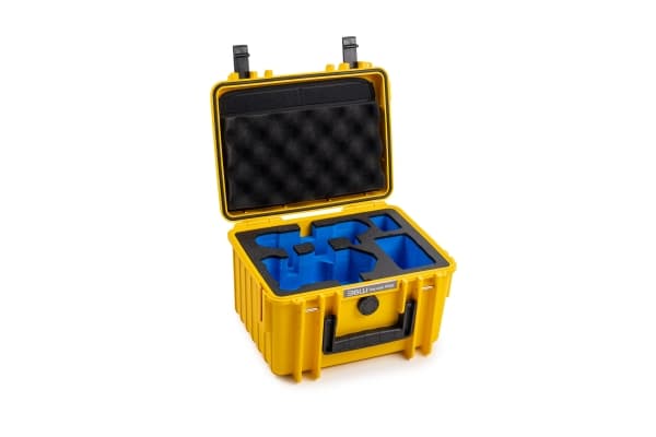 B&W Cases PP.66.Y.MINI4, Hårt fodral, Gul, Polypropylen (PP), Skum, Monokromatiskt, 6,6 l