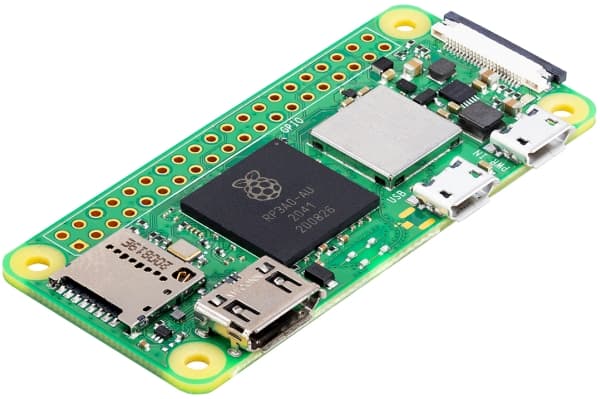 Raspberry Pi Zero 2 W - Enkeltbrettsdatamaskin - ARM A53 / 1 GHz - RAM 512 MB - 802.11b/g/n, Bluetooth 4.2