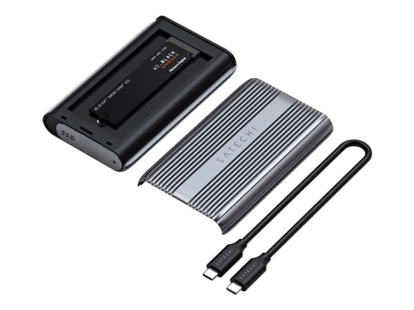 Satechi Pro - Tallennustietokanta - M.2 - PCIe 4.0 x4 (NVMe) - Thunderbolt 4, USB4