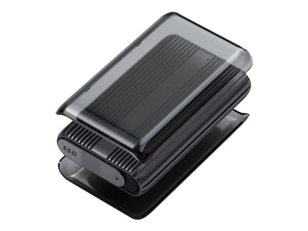 Satechi Pro - Tallennustietokanta - M.2 - PCIe 4.0 x4 (NVMe) - Thunderbolt 4, USB4 Harmaa, Läpinäkyvä
