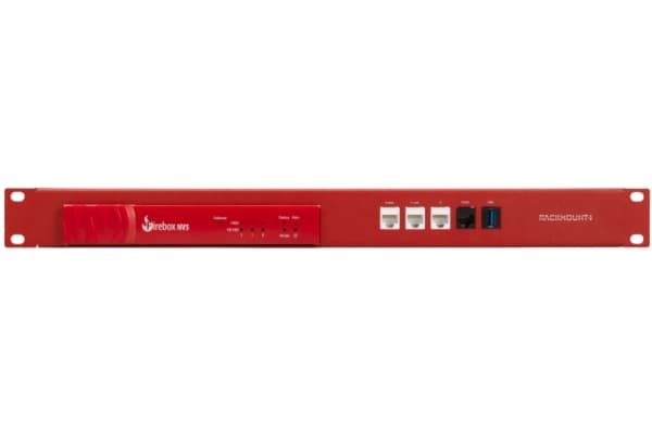Rackmount.IT - Monteringssett for nettverksenhet - rackmonterbar - WatchGuard Red - 1U - 19" - for WatchGuard Firebox NV5, T10, T15