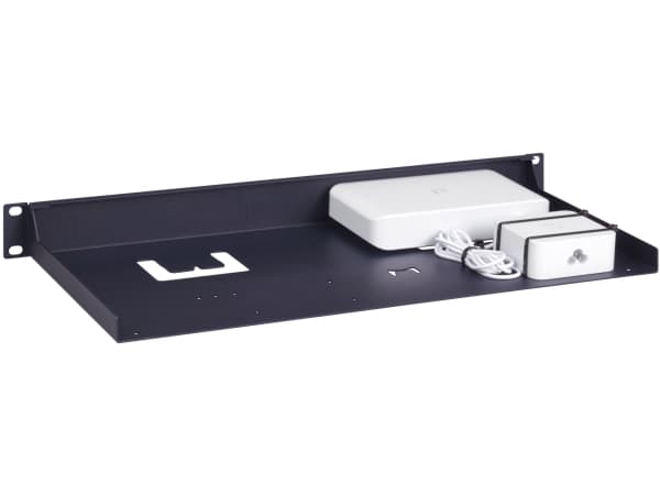 Rackmount.IT RM-UB-T4 - Monteringssats för nätverksenhet - rackmontering - mörkt metallicblå - 1U - 19"