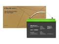 Miniatyrbilde 4 av 5: Qoltec - UPS-batteri - 12 V, 29.3 kg - gel - 100 Ah