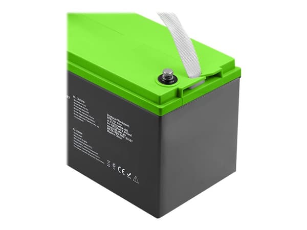 Qoltec - UPS-batteri - 12 V, 29.3 kg - gel - 100 Ah