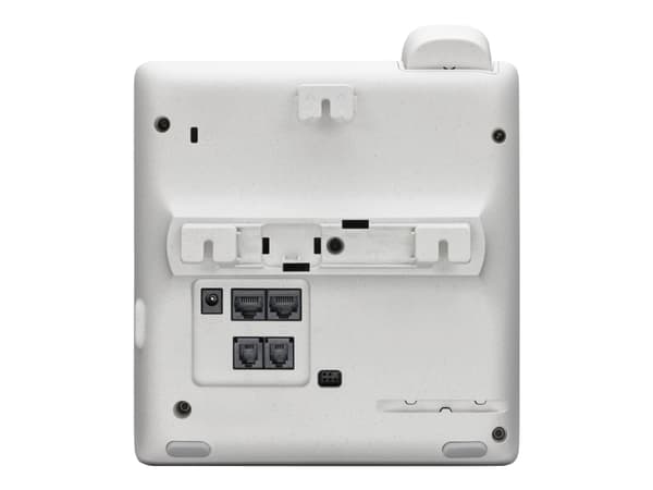 Poly Edge E100 - VoIP-telefon med nummerpresentation/samtal väntar - 3-riktad samtalsförmåg - SIP, SDP - midnattsblå, vit