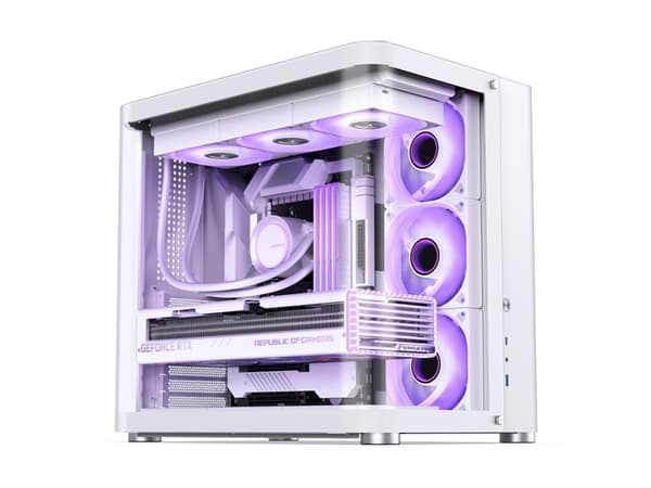 Jonsbo TK-2 2.0, Midi Tower, PC, Sort, ATX, ITX, Mini-ATX, Stål, Herdet glass, 16,5 cm