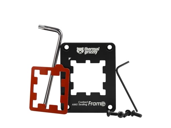 Thermal Grizzly TG-CSF-AM5, Frame upgrade kit, Aluminium, Black, Socket AM5