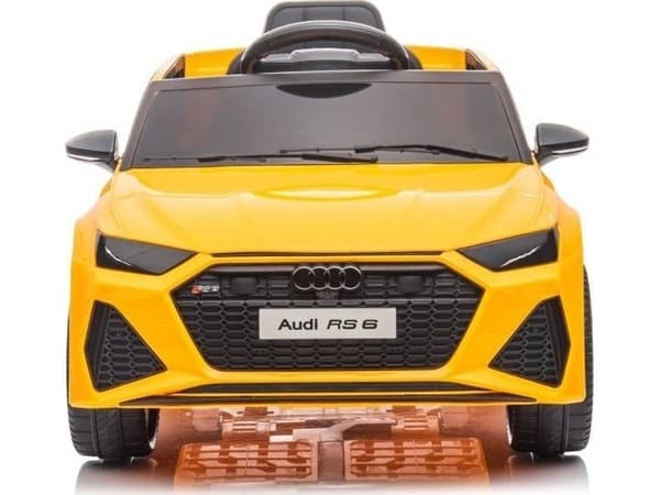 Lean Cars Batteridrevet kjøretøy Audi RS6 BRD-2118 Gul