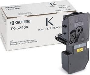 Kyocera TK 5240K - Sort - original - tonerpatron - for ECOSYS M5526, P5026