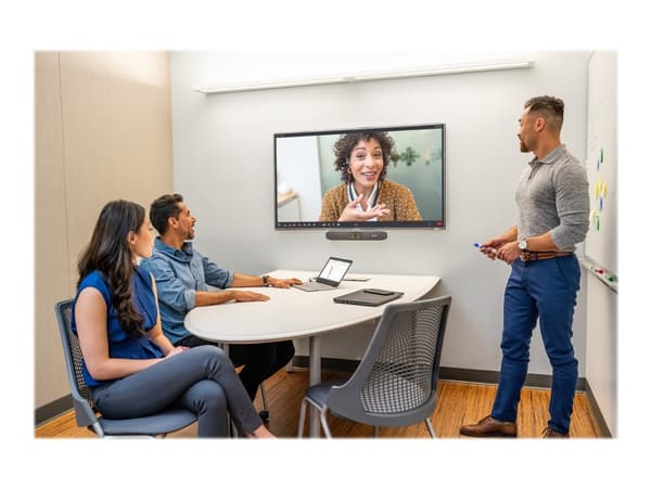 Poly Studio R30 - Konferansekamera - farge - lyd - trådløs - Wi-Fi - Bluetooth 4.2 - USB 3.0 - DC 12 V