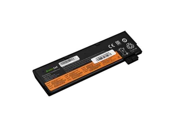 Green Cell - Batteri til bærbar PC (tilsvarer: Lenovo 01AV422, Lenovo 01AV490, Lenovo 01AV491, Lenovo 01AV492) - litiumpolymer - 3-cellers - 1950 mAh