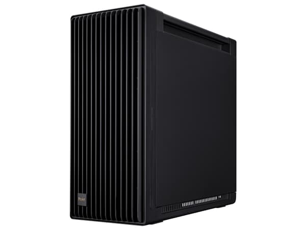 ASUS ProArt PA602 - Mid tower - genomskinlig sidopanel (härdat glas) - ingen strömförsörjning - svart - USB/ljud