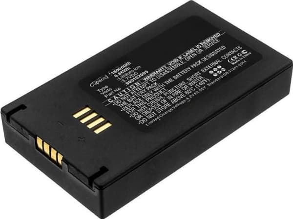 CoreParts MBXMC-BA023, Litiumioni (Li-Ion), 3,7 V, 6,66 Wh, 37 mm, 11,7 mm, 64,9 mm