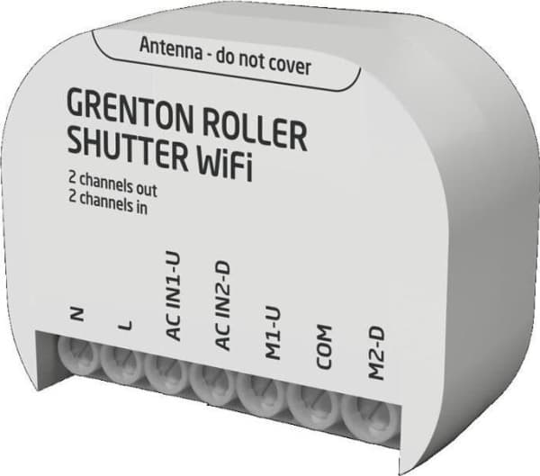 GRENTON ROLLER OUTPUT MODULE (1 OUT) GRENTON/ RECESS MOUNTING/ WI-FI