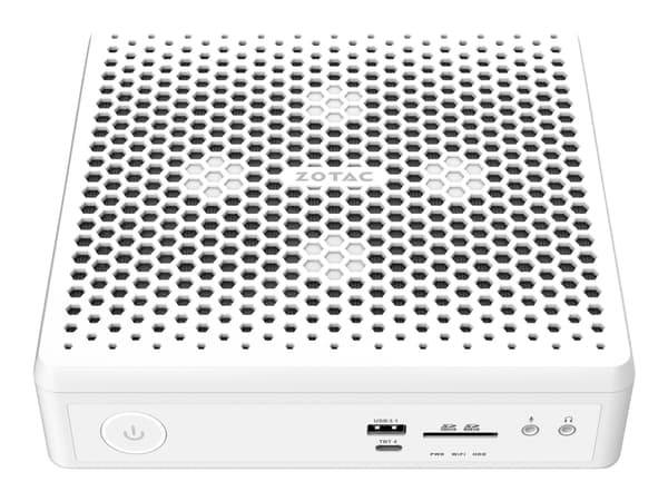 ZOTAC ZBOX E Series MAGNUS EN374070W - Barebone - mini-PC 1 x Core i7 13700HX / upp till 5 GHz - RAM 0 GB - GeForce RTX 4070 - Gigabit Ethernet, 2.5 Vit