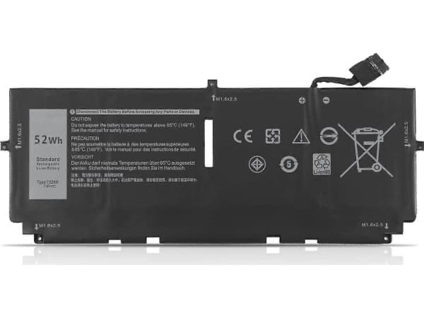 52WHr 4-cell lithium-ion battery for XPS 13
