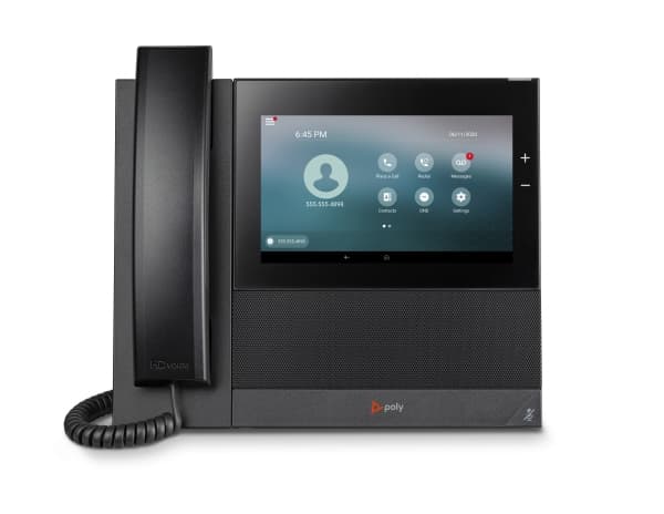 Poly CCX 600 OpenSIP - VoIP-telefon - SIP - 24 linjer - svart