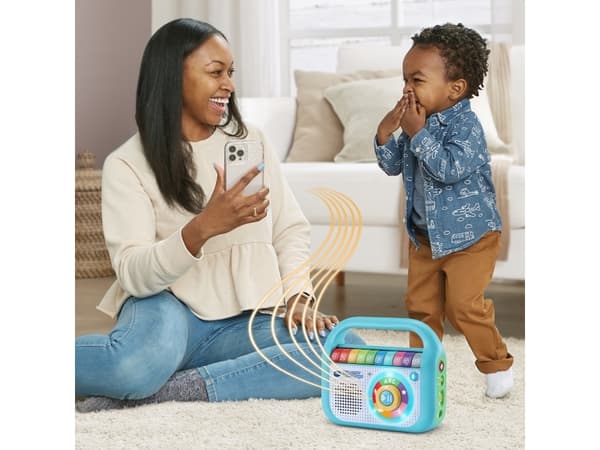 VTech Baby Mein erster Musik-Player, Musikleksak, 2 År, AA, 480 g, Blå, Vit