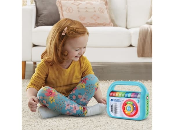 VTech Baby Mein erster Musik-Player, Musikleksak, 2 År, AA, 480 g, Blå, Vit