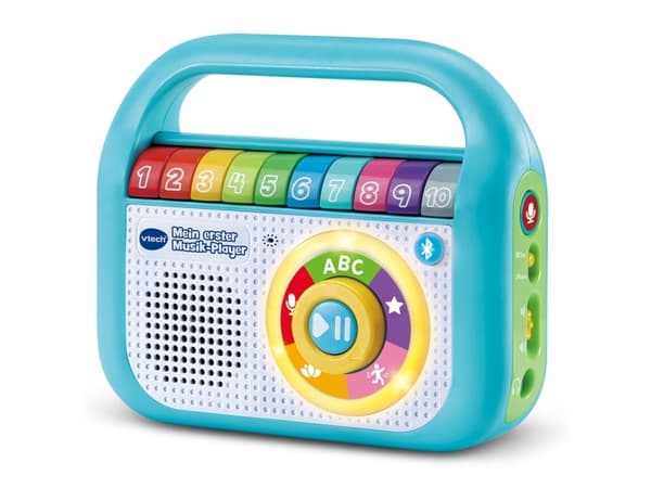 VTech Baby Mein erster Musik-Player, Musikleksak, 2 År, AA, 480 g, Blå, Vit