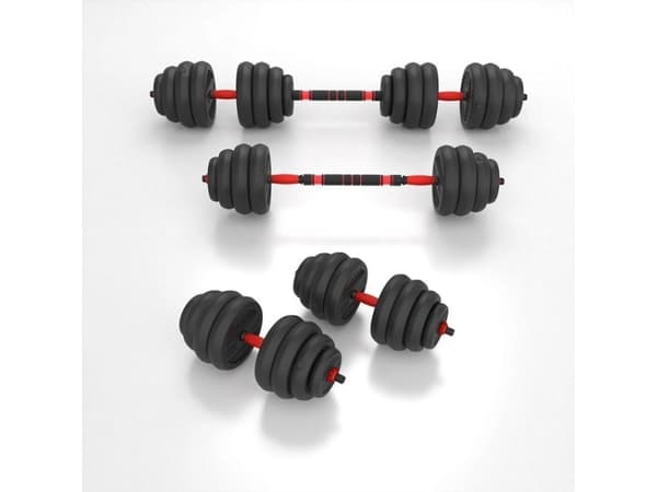 6IN1-PAINOSARJA HMS SGN140 (KÄSIPAINO, KÄSIPAINO JA KAHVAKUULA) 40 KG