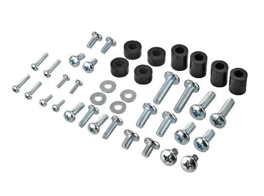 Hama 00220868, 81,3 cm (32"), 165,1 cm (65"), 100 x 100 mm, 400 x 400 mm, 3°, Sort