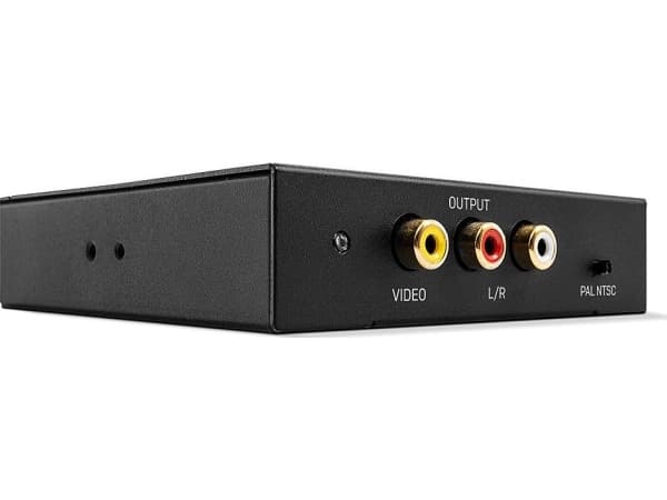 Adapter AV Lindy RCA (Cinch) x3 - HDMI czarny