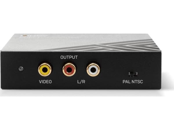 Adapter AV Lindy RCA (Cinch) x3 - HDMI czarny