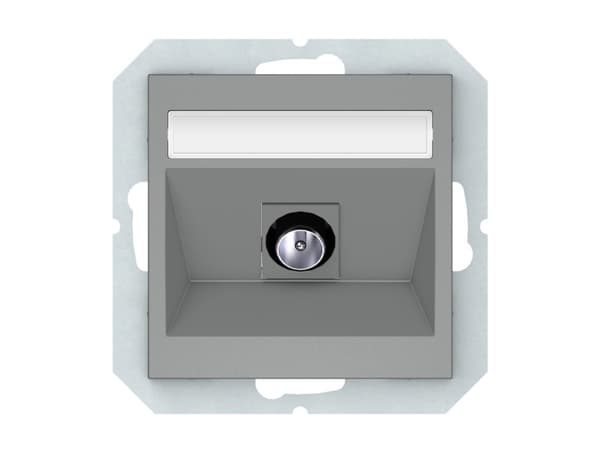 Vilma Tv Socket Grey Tvl01-02 Qr1000