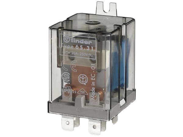 Finder 65.31.9.024.4309 Stikrelæ 24 V/DC 30 A 1 x sluttekontakt 1 stk