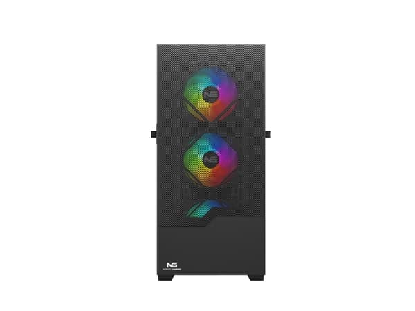 Nordic Gaming NGC-1167, Tower, PC, Svart, ATX, micro ATX, Mini-ATX, Spela, Multi