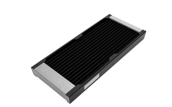 Watercool 24124, Säteilysuodatin, Messinki, Kupari, Ruostumaton teräs, Musta, 1/4", 14 cm, 320 mm