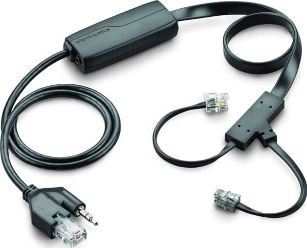 Poly APC-43 - Elektronisk krokomkopplingsadapter för bordstelefon - TAA-kompatibel