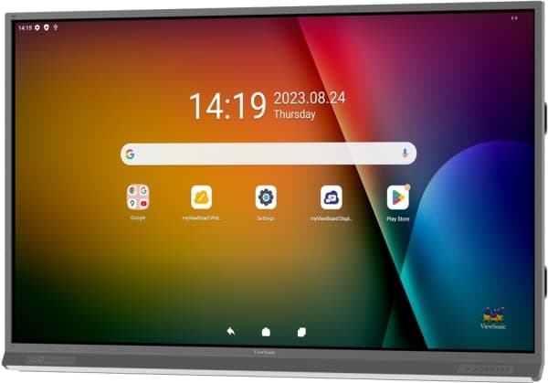 Viewsonic IFP8652-2F, 2.18 m (86"), 1209.6 x 680.4 mm, 350 cd/m², 1.07 billion colours, 3840 x 2160 pixels, 4K Ultra HD