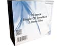 Miniatyrbilde 3 av 5: Selek CD Slimcase 5,2 mm 10-pak. Gennemsigtig/sort