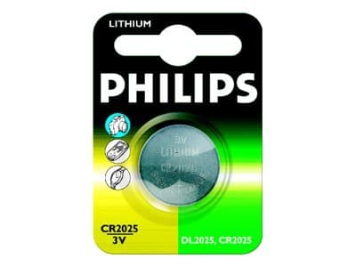 Philips Minicells Nappiparisto CR2025/01B, Kertakäyttöinen akku, Litiumioni (Li-Ion), 3 V, 1 kpl, 40 mm, 60 mm