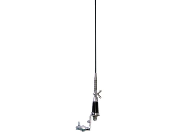 Albrecht CB-27 Festmontage Schwarz - Grau Autoantenne (6351)